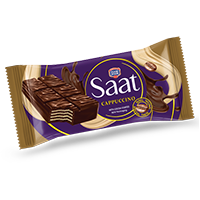 Saat Cappuccino Chocolate-Coated Wafer-6 Piece