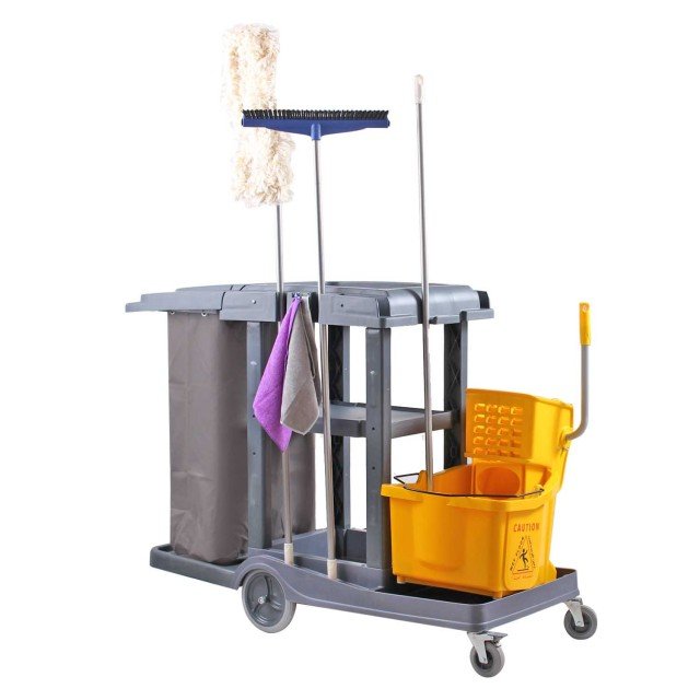 Complete Janitorial Cleaning Trolley  Model A880