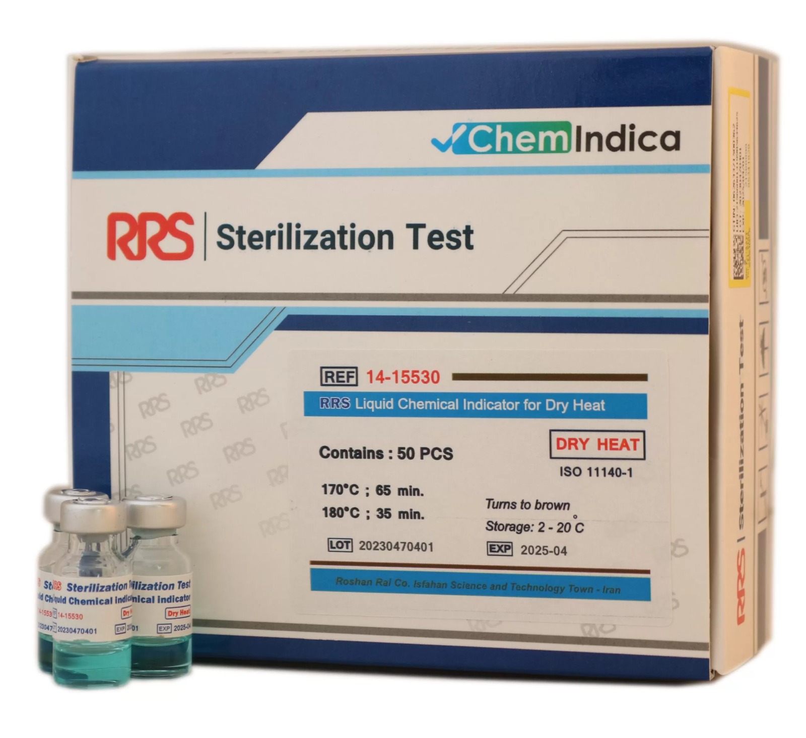 Glass Vials for Dry Heat Sterilization
