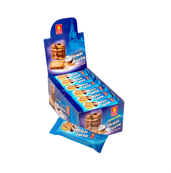 High Taste Mini Coconut Biscuit Box 4 Pcs