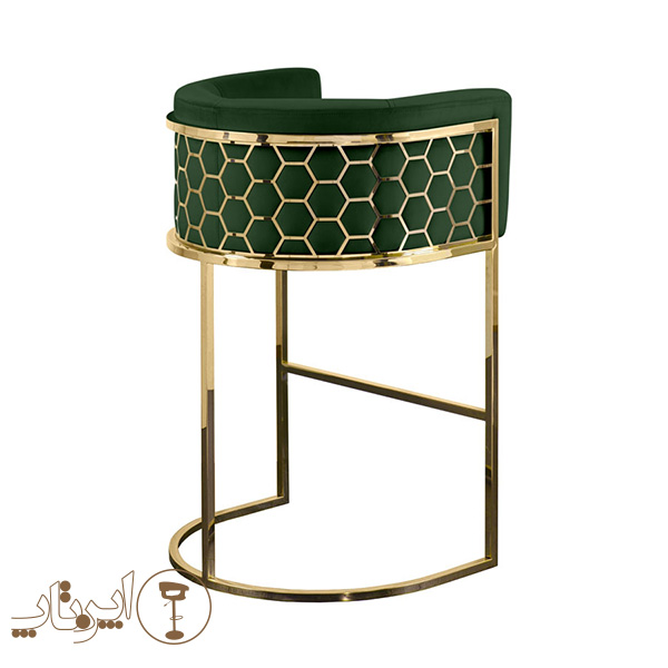Open Rose Gold Jack Chair - Luxury Rose-Gold Metal Frame, Ergonomic Seating & Hydraulic Adjustment