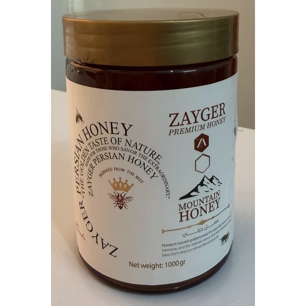 عسل کوهستانی ممتاز ZAYGER – ۱ کیلوگرم