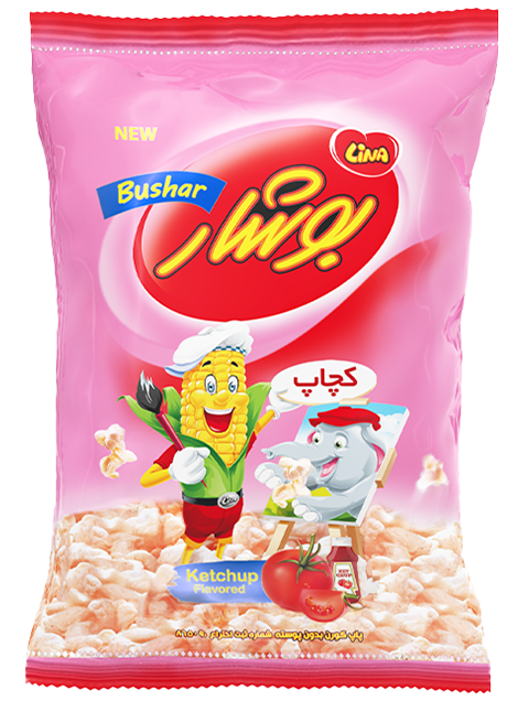 Ketchup Flavor Bushar Hulless Popcorn