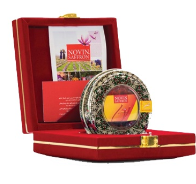 AA Grade Luxaru Packaging Saffron-Velvet Metal Series 10 gr 