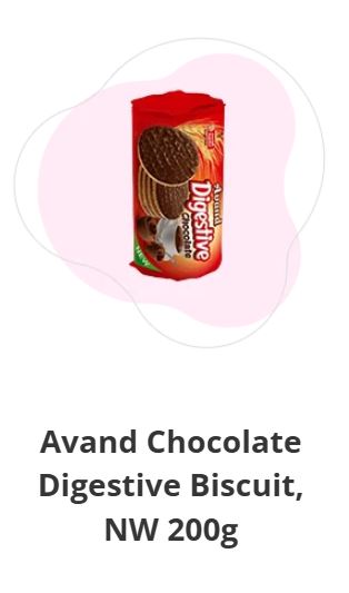Avand Chocolate Digestive Biscuitss 200g