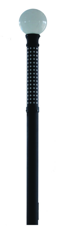 Aylar Outdoor Park Light Pole  E27 Globe Type