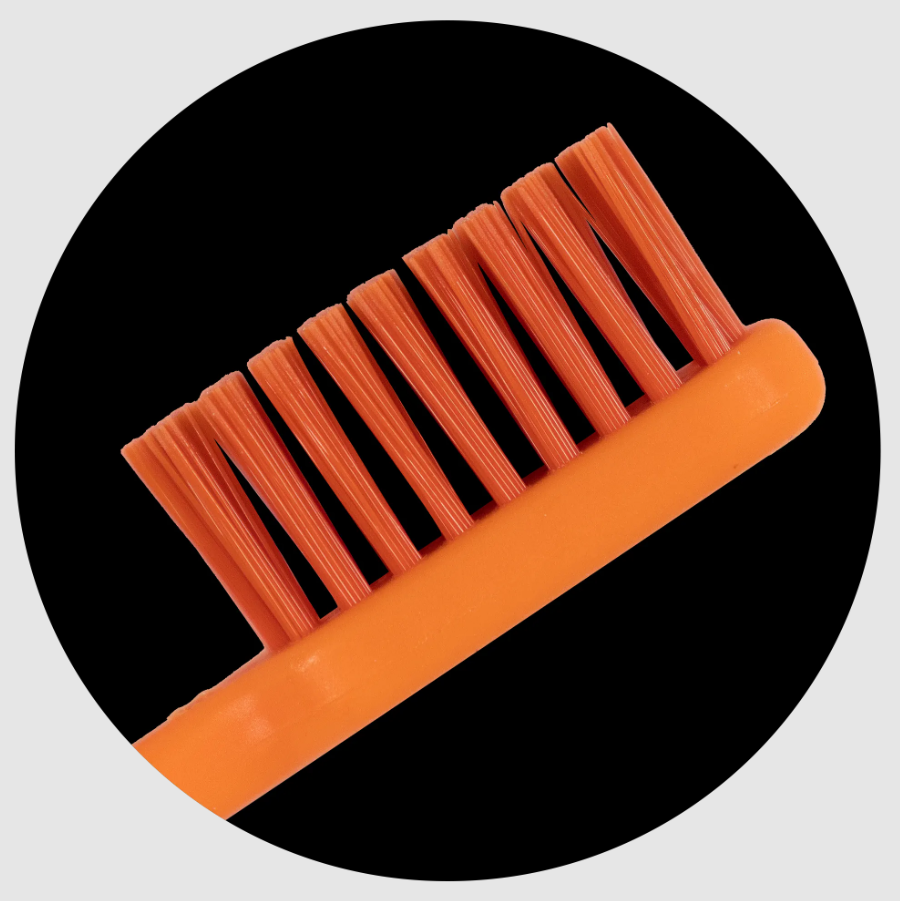 Hident Color Care Toothbrush, Medium, with Cap