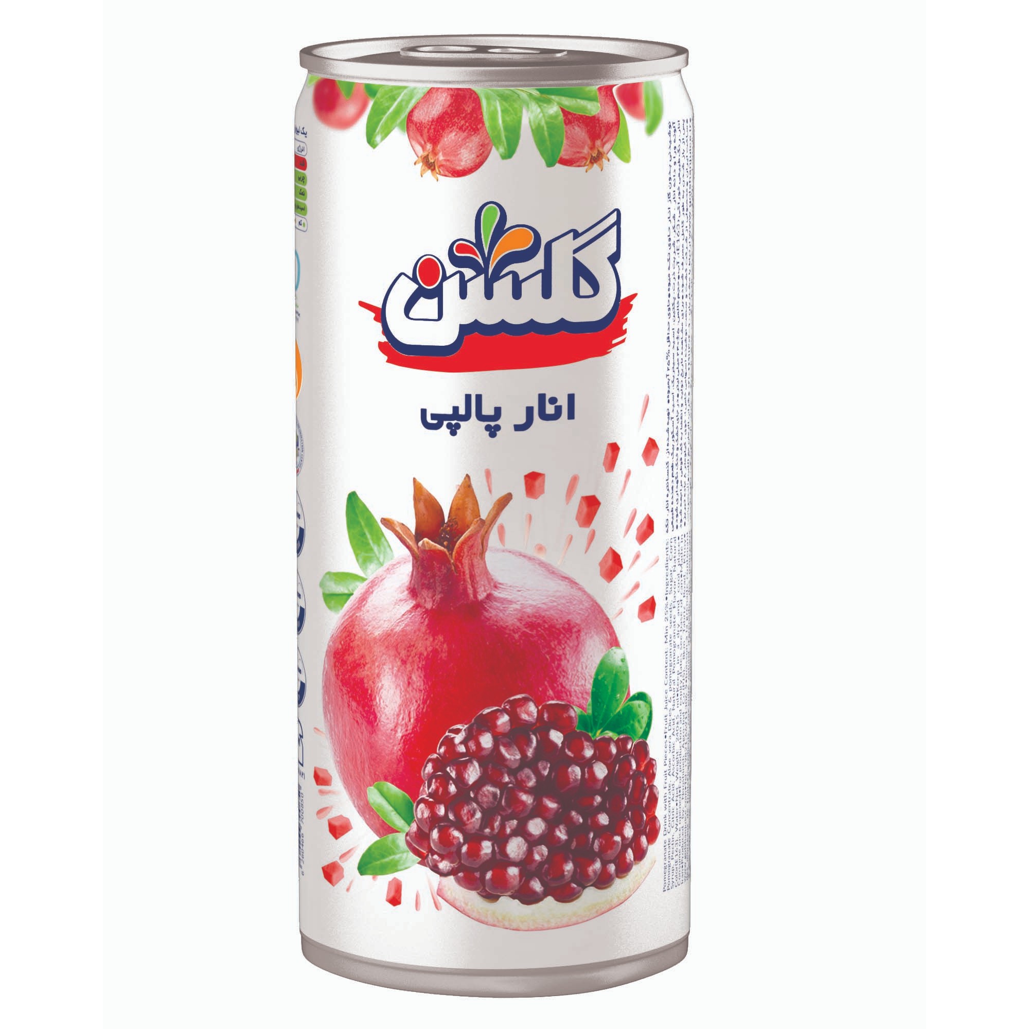 Напиток Golshan из персикового сока с мякотью — банка 240 мл