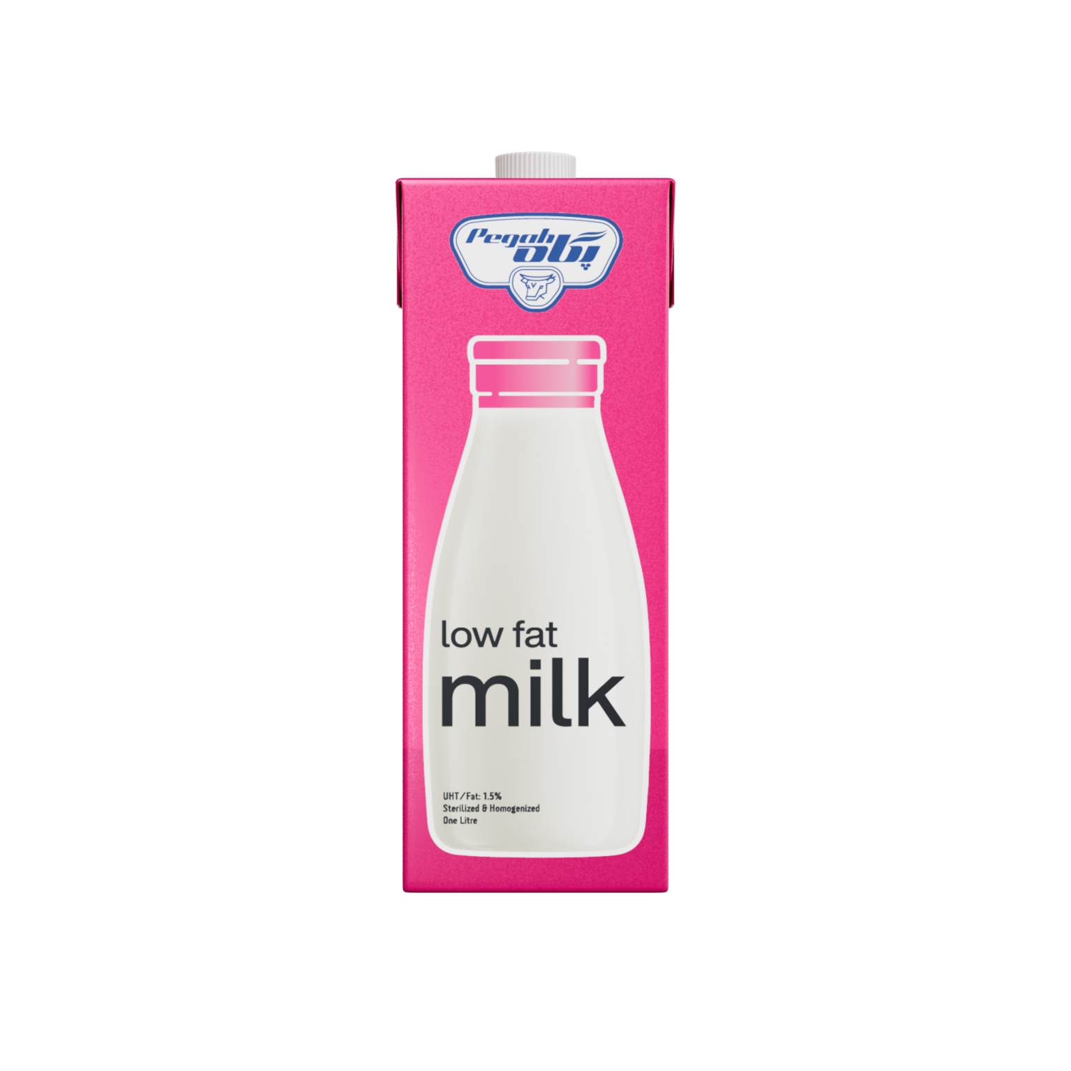 Pegah UHT Low Fat Milk -1 Litre