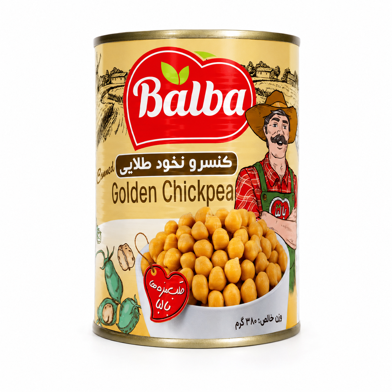 Balba Canned Chickpeas – 380 g