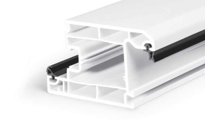 inside opening door sash profile 60mm