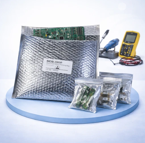 Packaging of computer accessories and parts