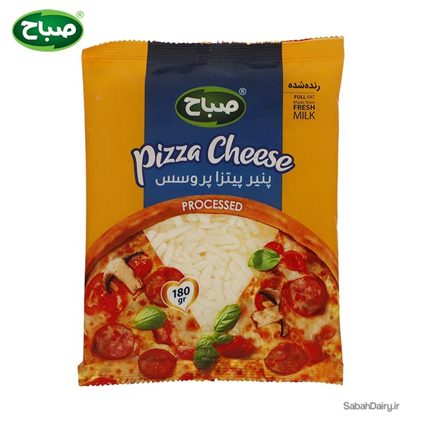 Pizza Cheese Processed & Topping &Mozzarella -Naylon Sealed(180,450,900,2000 gr)