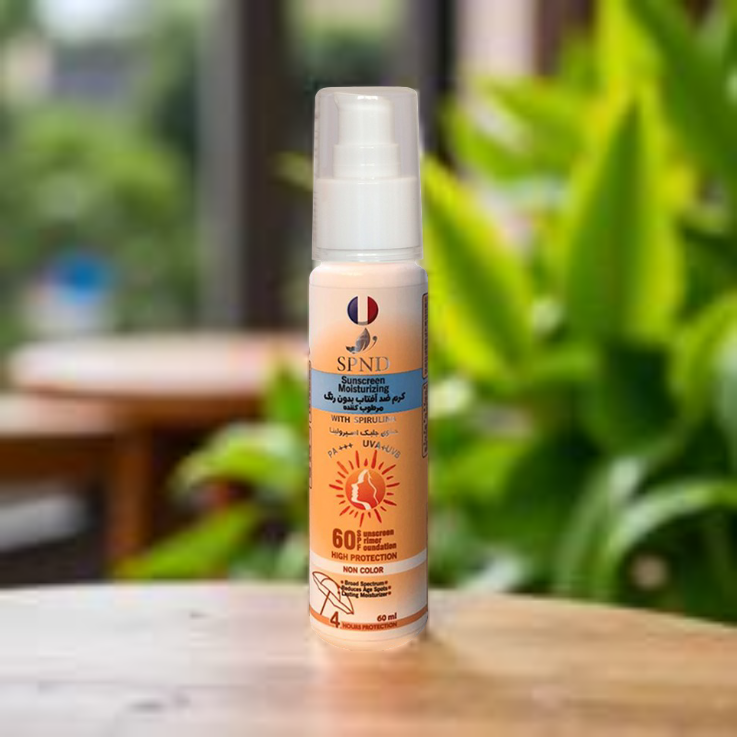SPND Moisturizing Sunscreen  SPF 60  Non Color  60 ml