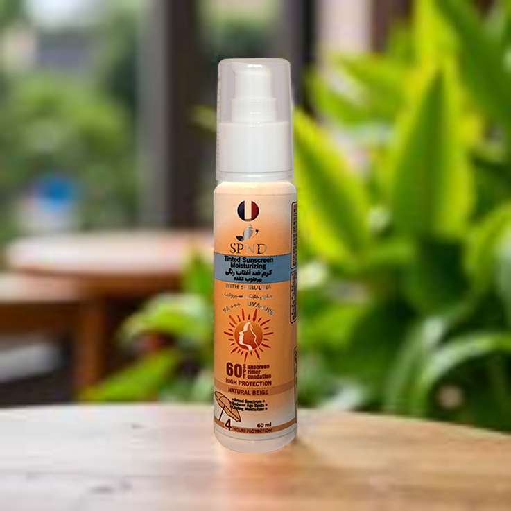 SPND Moisturizing Tinted Sunscreen SPF60  Natural Beige