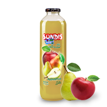 Sundis Life Assorted Fruit Juice & Nectar  800 ml Glass Bottle