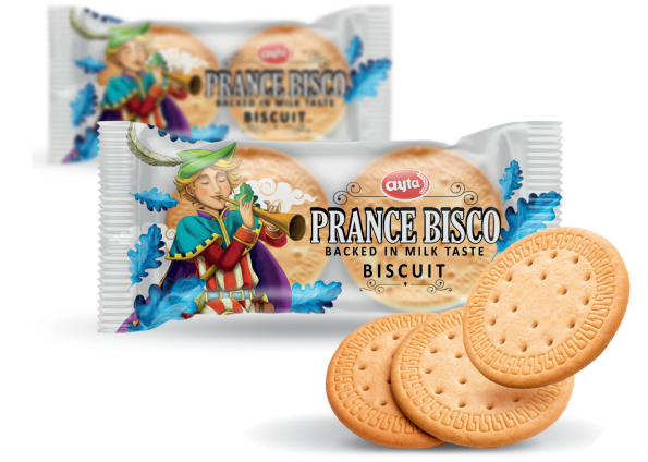 Prance Bisco  Milk Flavored Biscuit