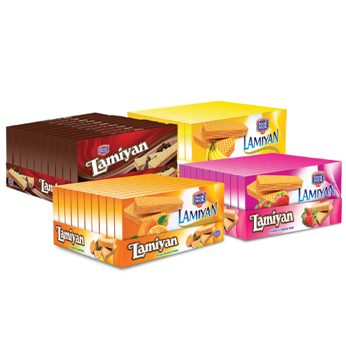 LAMIYAN Premium Assorted Flavored Wafer-Bulk Family Pack