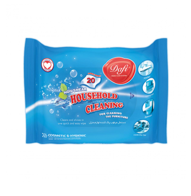 Dafi Household Cleaning Wet Wipes 20 Sheets