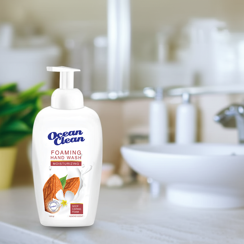 Ocean Clean Almond Foaming Hand Wash  Moisturizing  500g