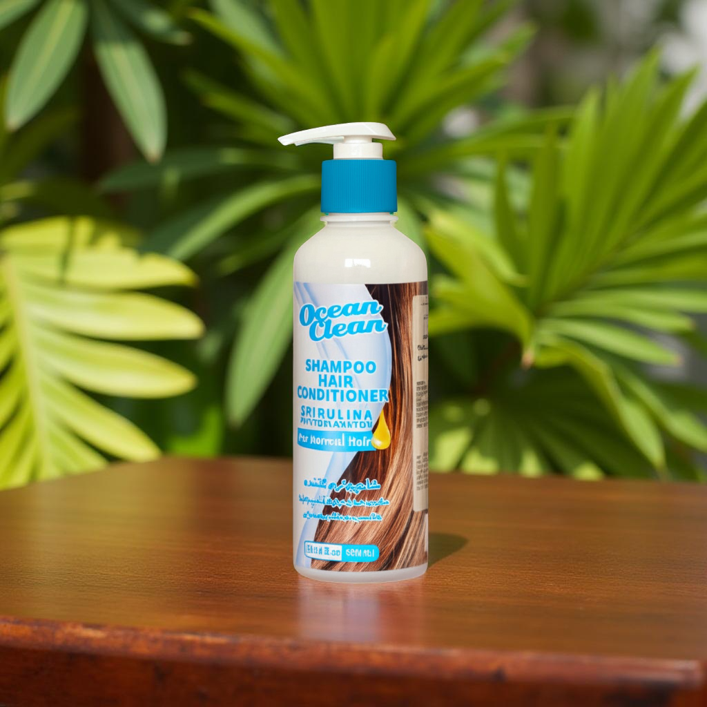 Ocean Clean Spirulina 2-in-1 Shampoo & Hair Conditioner  Normal Hair