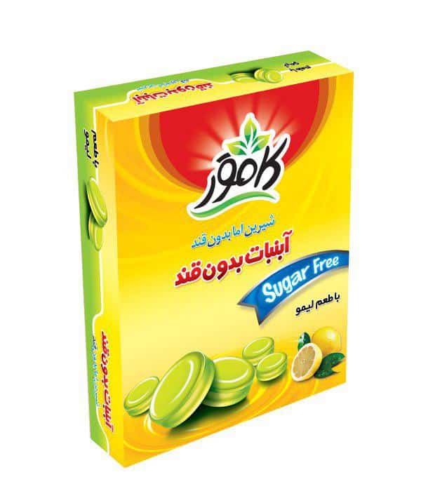 Sugar-Free Fruit Candy with Vitamin C Box Packaging (Kamvar Brand)