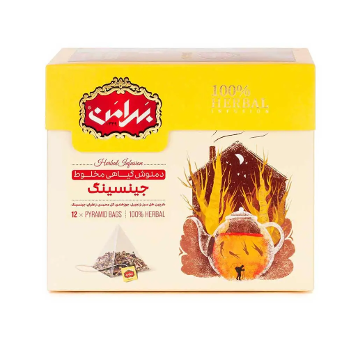 Ginseng Herbal Tea, 12 Tea Bags