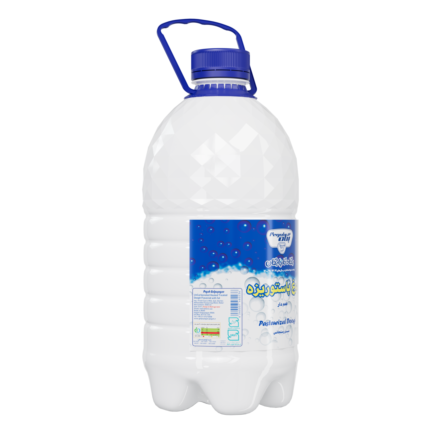 Pegah Traditional Doogh - PET Bottle - 3.5 L