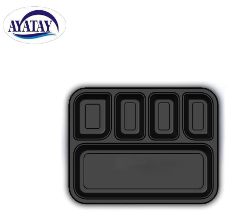 Multi-compartment disposable selfie container