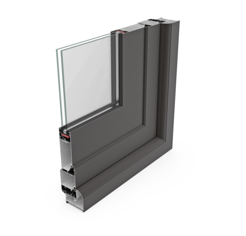 AH60 is non-thermal break window and door System