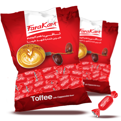Date Nectar-Sweetened Cappuccino Toffee Candy - 200g