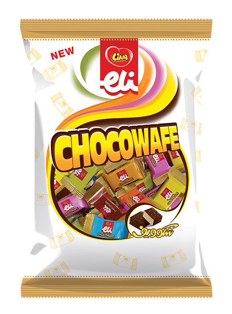 Chocolate Coated Wafers Filled With Different Cream Flavors