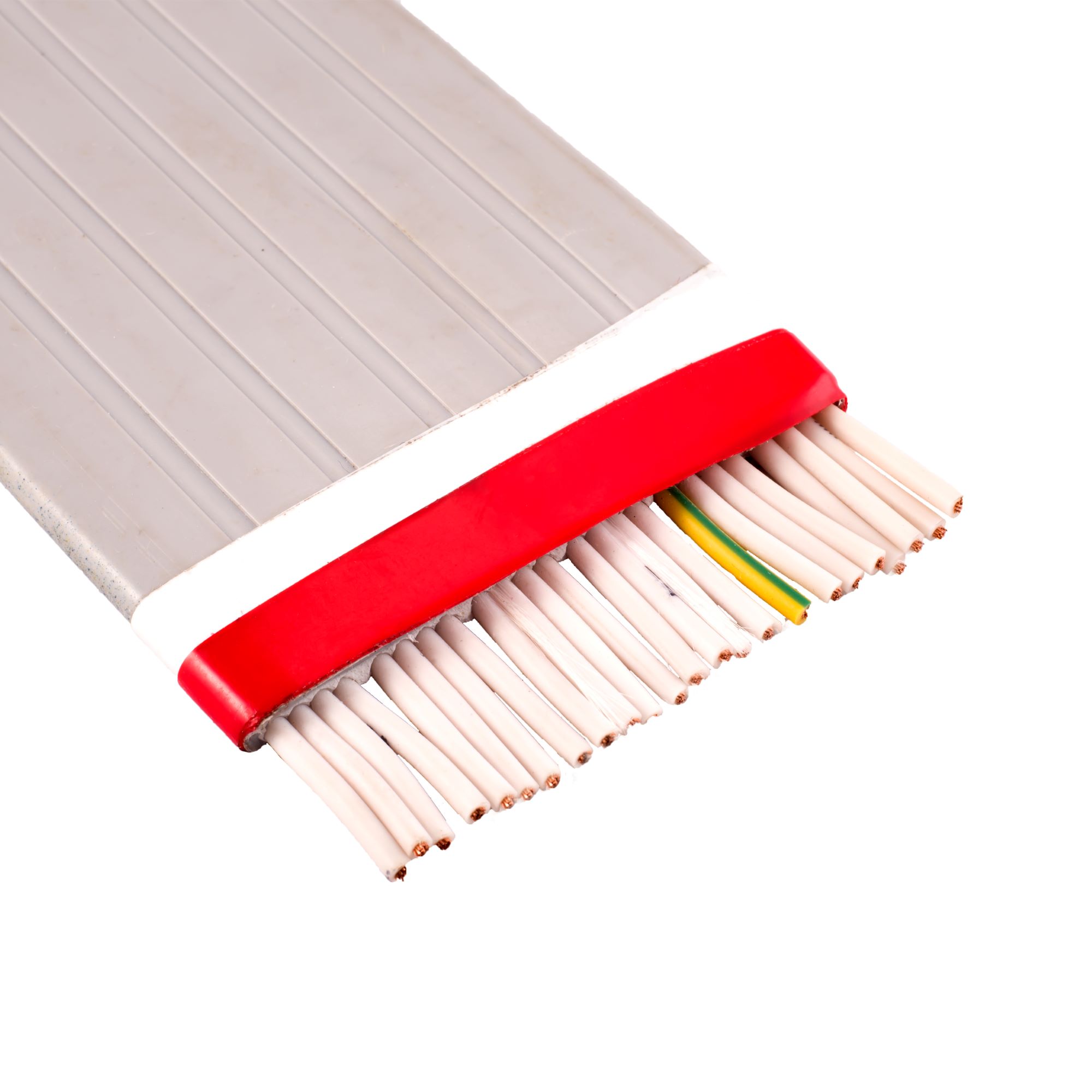 Flat cables with a cross-section of 24x0.75