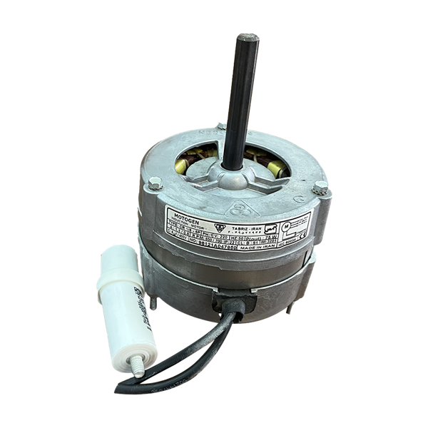 Two-speed single-phase induction cooler electromotor -  CR1/8-1/20 BX SI50 W.AL