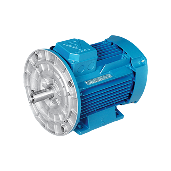 Three-phase induction electromotor, single-turn, aluminum frame   90L4A- 1.1-1500 54F 220/380 B35
