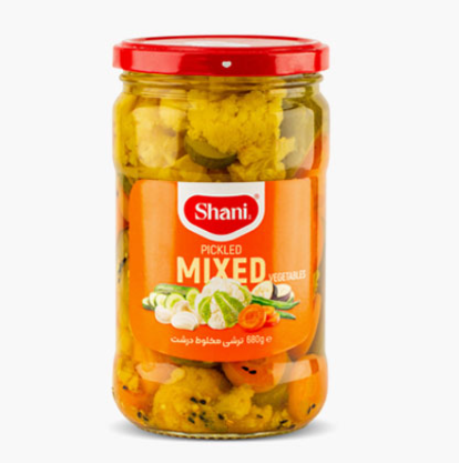 Jar Coarse mixed pickles - 680g