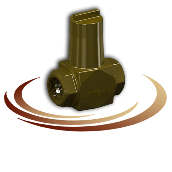 Brass & Polymer Switch Valve (Security Isolation Valve)