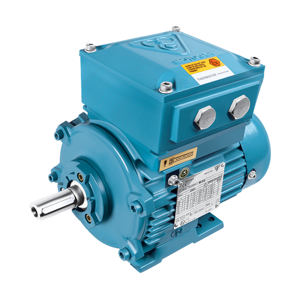 Electromotor three-phase induction explosion-proof single-speed - 80MB4 0.75-1500 EExdIICT4 55F B3