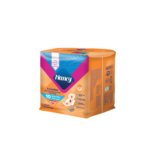 Airlaid Sanitary Napkin- Medium