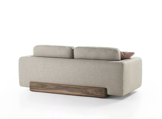 Диван Zed Design Manely Modern Minimalist из орехового дерева с полиуретановой пеной