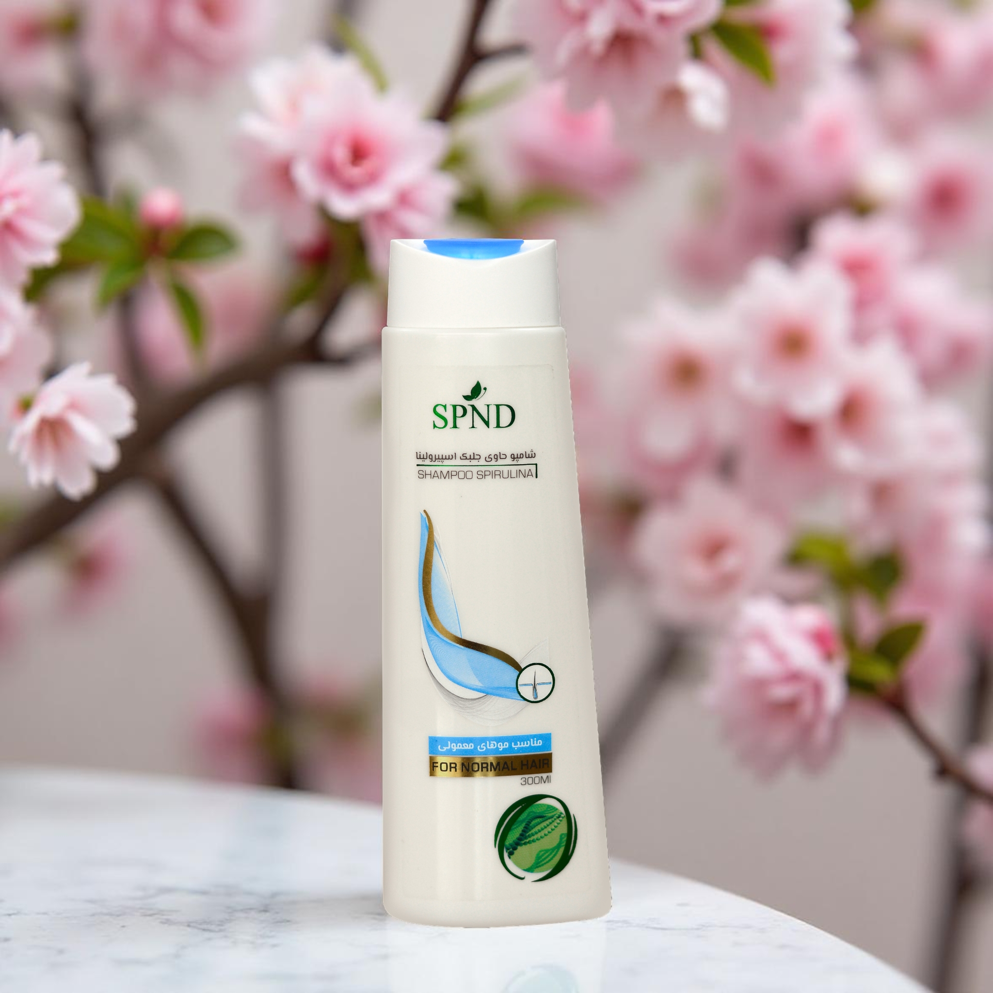 SPND Spirulina Shampoo for Normal Hair Daily Balance & Nourishing Formula