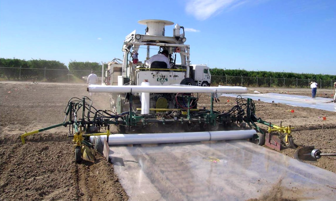 Soil disinfection nylon