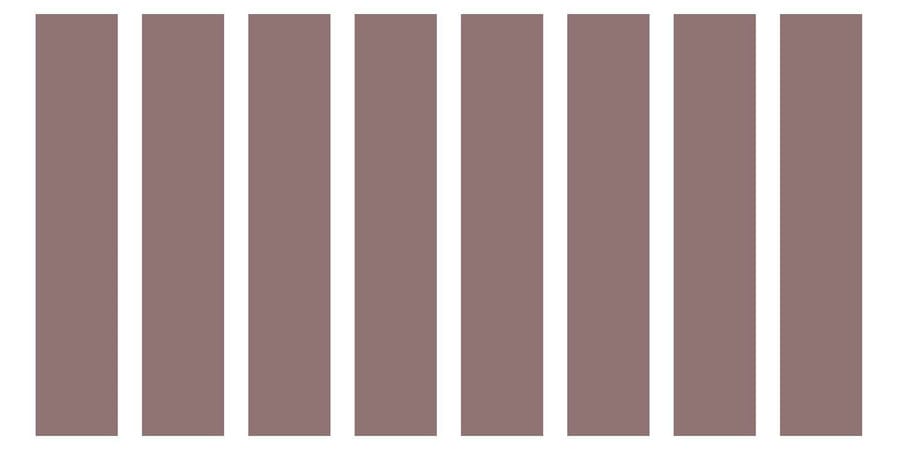 Черная однотонная плитка | 6x30
