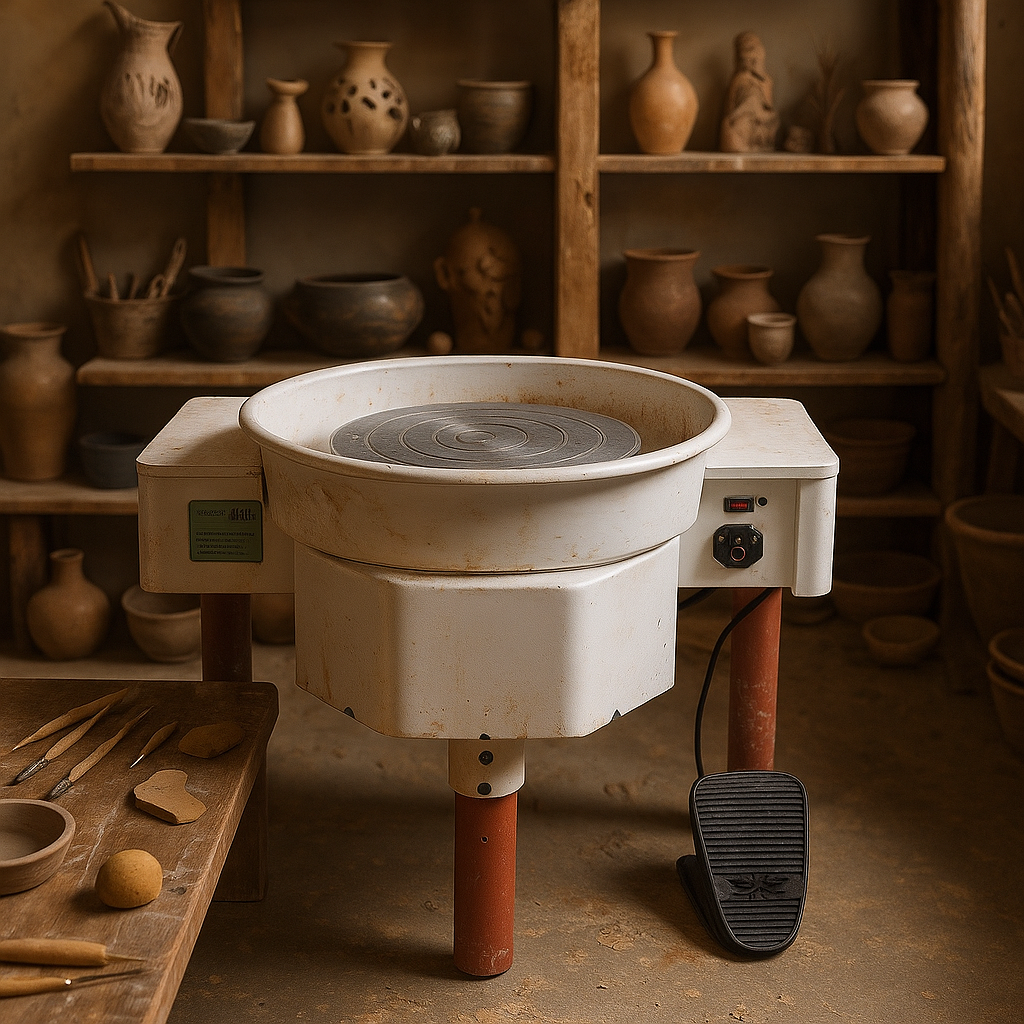 persian pottery Wheel