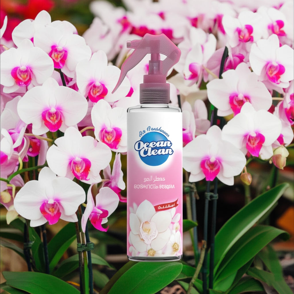 Ocean Clean Orchid Window & Glass Cleaner  500g (Spray Bottle)