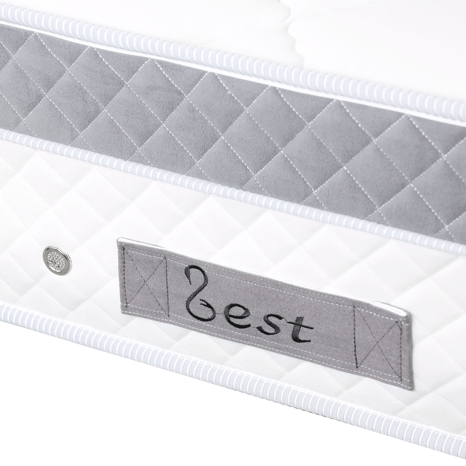 Zest Oyster Medical Hybrid Mattress - 30cm, Dual-Size Pocket Springs
