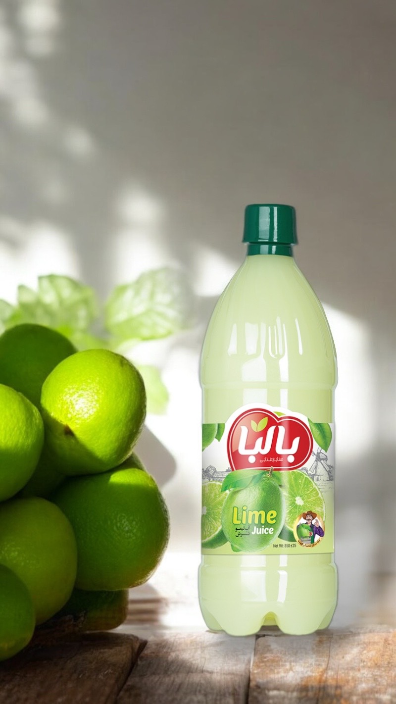 Balba 100% Pure Natural Lime Juice – 850g PET Bottle