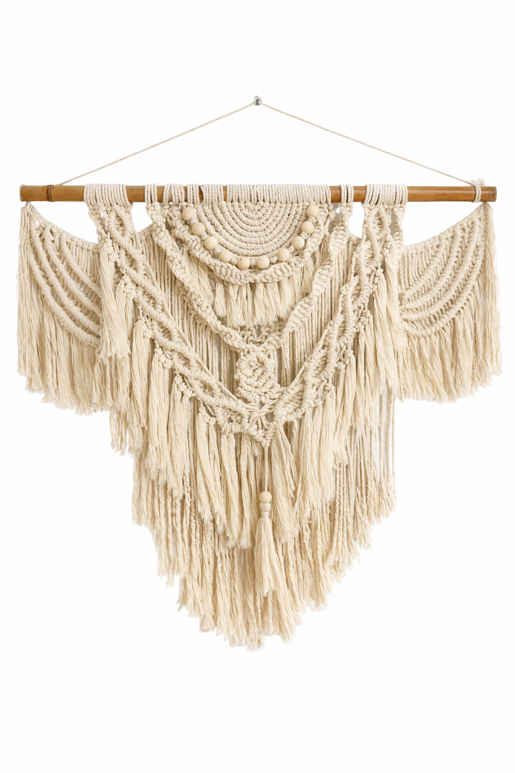 Boho Style Handmade Wall Macrame Decoration