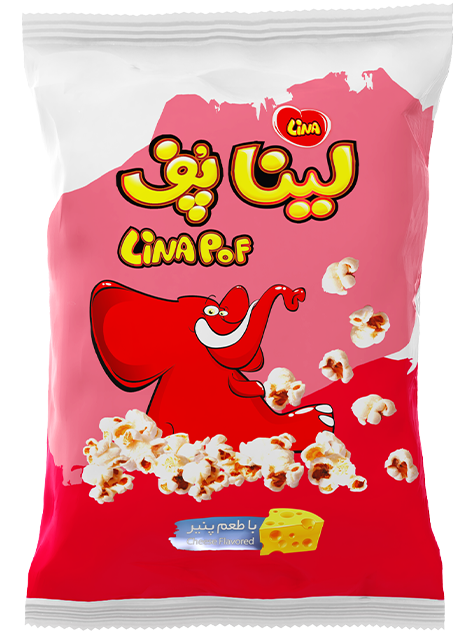 Cheese Flavore Linapof Popcorn Snacks