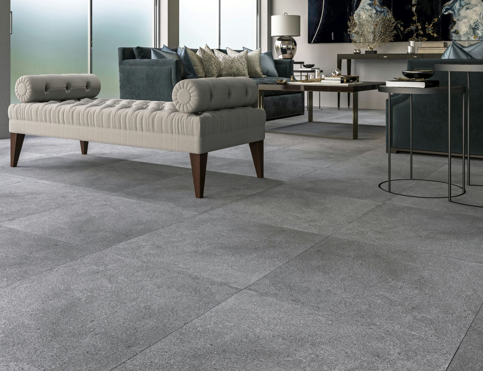 Dark Gray Samin Tile | 60x60